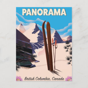 Panorama Canada reisposter Briefkaart