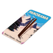 Panorama Canada reisposter Magneet (Linkerzijde)