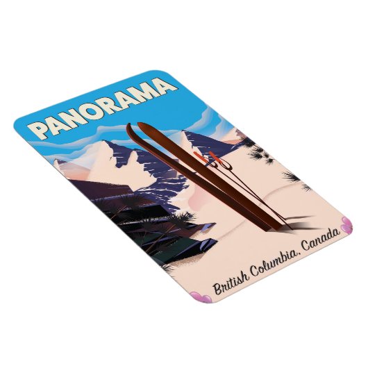 Panorama Canada reisposter Magneet (Rechterzijde)