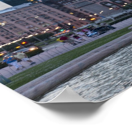 Panorama Chicago Blackhawks Win Poster (Hoek)