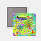 Panorama City Mind focus Magnet (Voorkant / Achterkant)