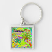 Panorama City Mind Focus Sleutelhanger (Voorkant)