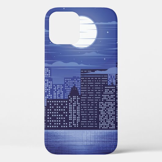 Panorama City of light illustration abstract,archi Case-Mate iPhone Case (Achterkant)