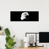 Panorama Eagle American Eagle Poster Print (Thuiskantoor)