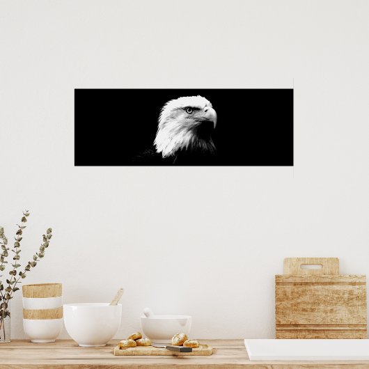 Panorama Eagle American Eagle Poster Print (Keuken)