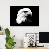 Panorama Eagle American Eagle Poster Print (Thuiskantoor)