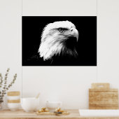 Panorama Eagle American Eagle Poster Print (Keuken)