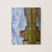 Panorama Eilean Donan Castle, bekeken vanuit het z Legpuzzel (Verticaal)