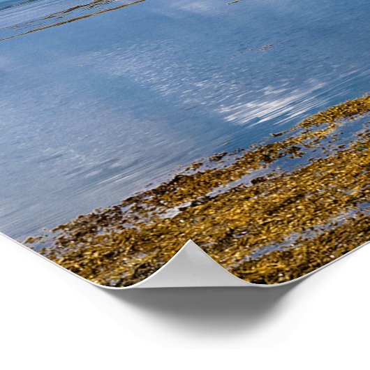 Panorama Eilean Donan Castle uit het zuiden Poster (Hoek)