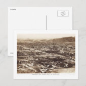 Panorama, Glendale, Vintage van Californië Briefkaart (Voorkant / Achterkant)