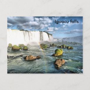 Panorama Iguacu-herfsten Briefkaart