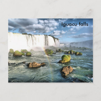 Panorama Iguacu-herfsten Briefkaart