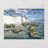 Panorama Iguacu-herfsten Briefkaart (Voorkant)