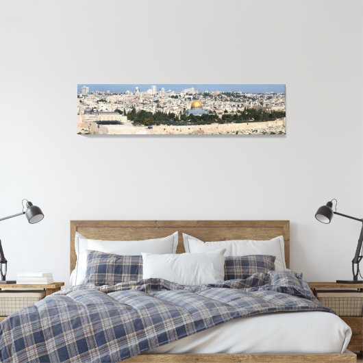 Panorama Jerusalem City Canvas (Insitu (Slaapkamer))