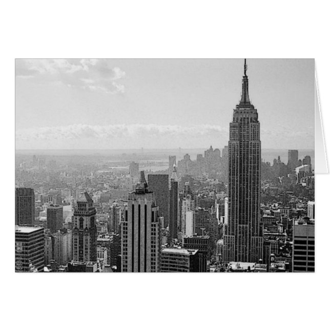 Panorama Kaarten van New York City (Voorkant Horizontaal)