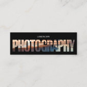 Panorama Landschapsfotograaf Mini Visitekaartje (Voorkant)