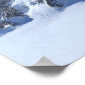 Panorama Mont Blanc Frankrijk Poster (Hoek)