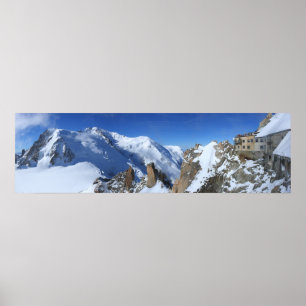 Panorama Mont Blanc Frankrijk Poster