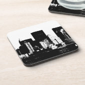 Panorama New York City Bier Onderzetter (Linkerzijde)