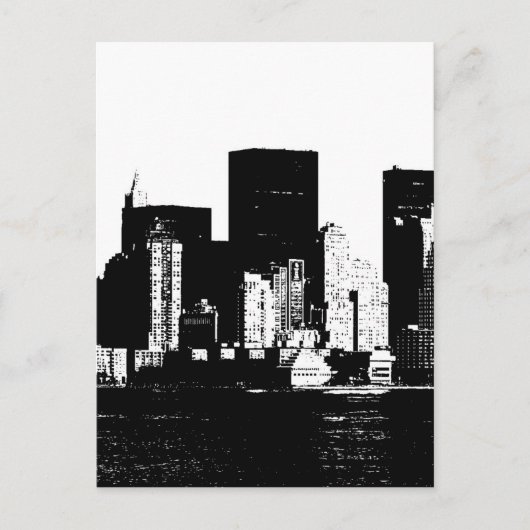 Panorama New York City Briefkaart (Voorkant)