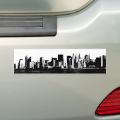 Panorama New York City Bumpersticker (Op auto)