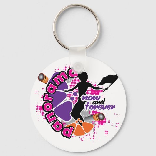 Panorama Now & Forever Souvenir Sleutelhanger (Voorkant)