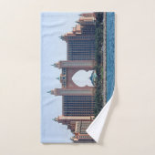 Panorama of Atlantis the Palm, Dubai Handdoek (Handdoek)