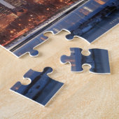 Panorama of Chicago, Illinois bij Lake Legpuzzel (Zijkant)