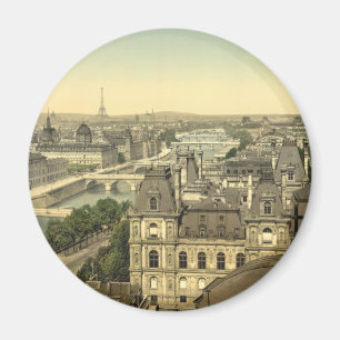 Panorama of the Seven Bridges, Parijs, Frankrijk Magneet