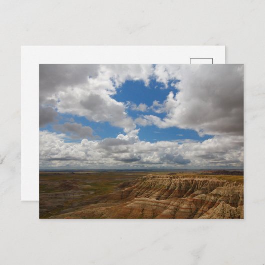 Panorama Point, Badlands National Park, SD Briefkaart (Voorkant / Achterkant)
