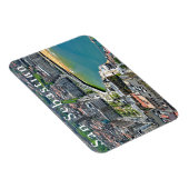 Panorama. San Sebastian en de baai van La Concha. Magneet (Rechterzijde)