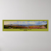 Panorama-schilderij van Prince Edward Island, Cana Poster (Voorkant)