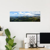 Panorama uit Wolowiec, Tatras Poster (Thuiskantoor)