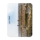 Panorama Uitzicht Lyon France Magneet (Verticaal)