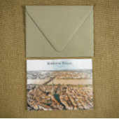 Panorama Uitzicht van Bordeaux France Briefkaart