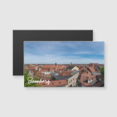 Panorama uitzicht van de oude stad van bovenaf in  (Voorkant / Achterkant)
