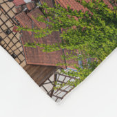 Panorama uitzicht van de oude stad van bovenaf in  fleece deken (Hoek)