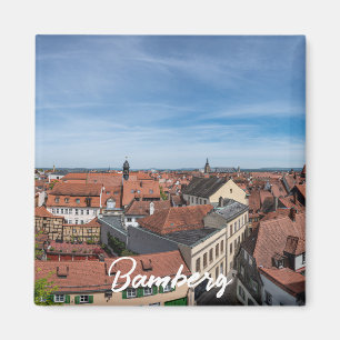 Panorama uitzicht van de oude stad van bovenaf in magneet
