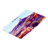 Panorama-Uitzicht van Marseille France Magneet (Linkerzijde)