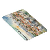 Panorama Uitzicht van Podgorica Montenegro Magneet (Rechterzijde)