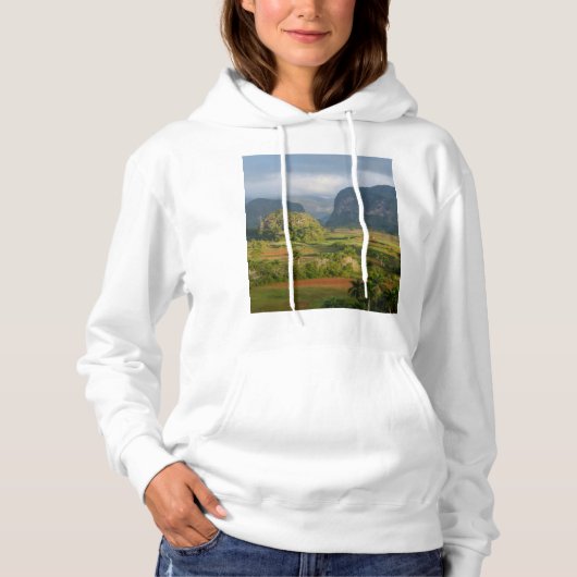 Panorama-vallei, Cuba Hoodie (Voorkant)