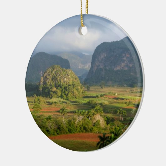 Panorama-vallei, Cuba Keramisch Ornament (Links)