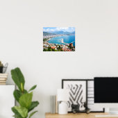 Panorama van Alanya in Turkije Poster (Thuiskantoor)