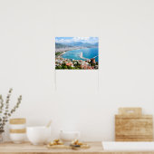 Panorama van Alanya in Turkije Poster (Keuken)