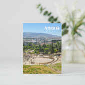 Panorama van Athene, Griekenland Briefkaart (Staand voorkant)