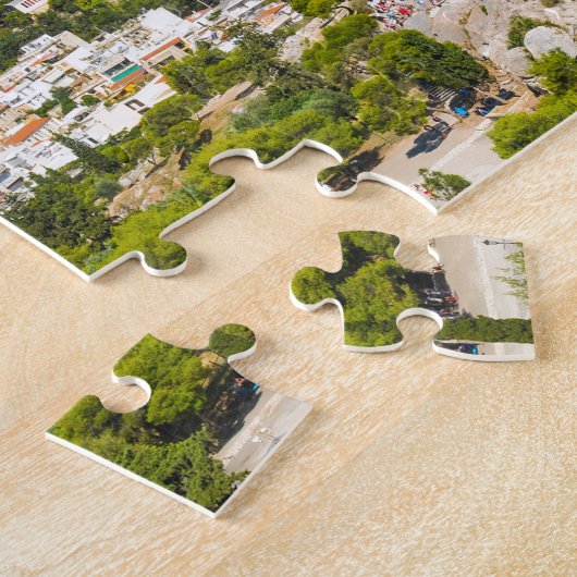 Panorama van Athene, Griekenland Legpuzzel (Zijkant)