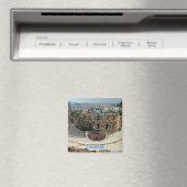 panorama van Athene, reizen Magneet (Insitu (Vaatwasser))