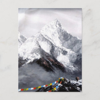 Panorama van Berg Everest Briefkaart
