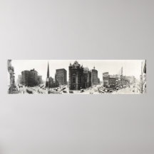 Panorama van Buffalo, New York vanaf 1911.