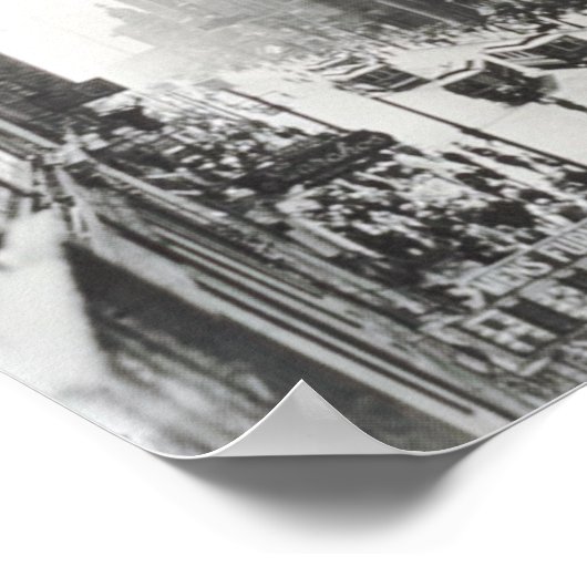 Panorama van Buffalo, New York vanaf 1911. Poster (Hoek)